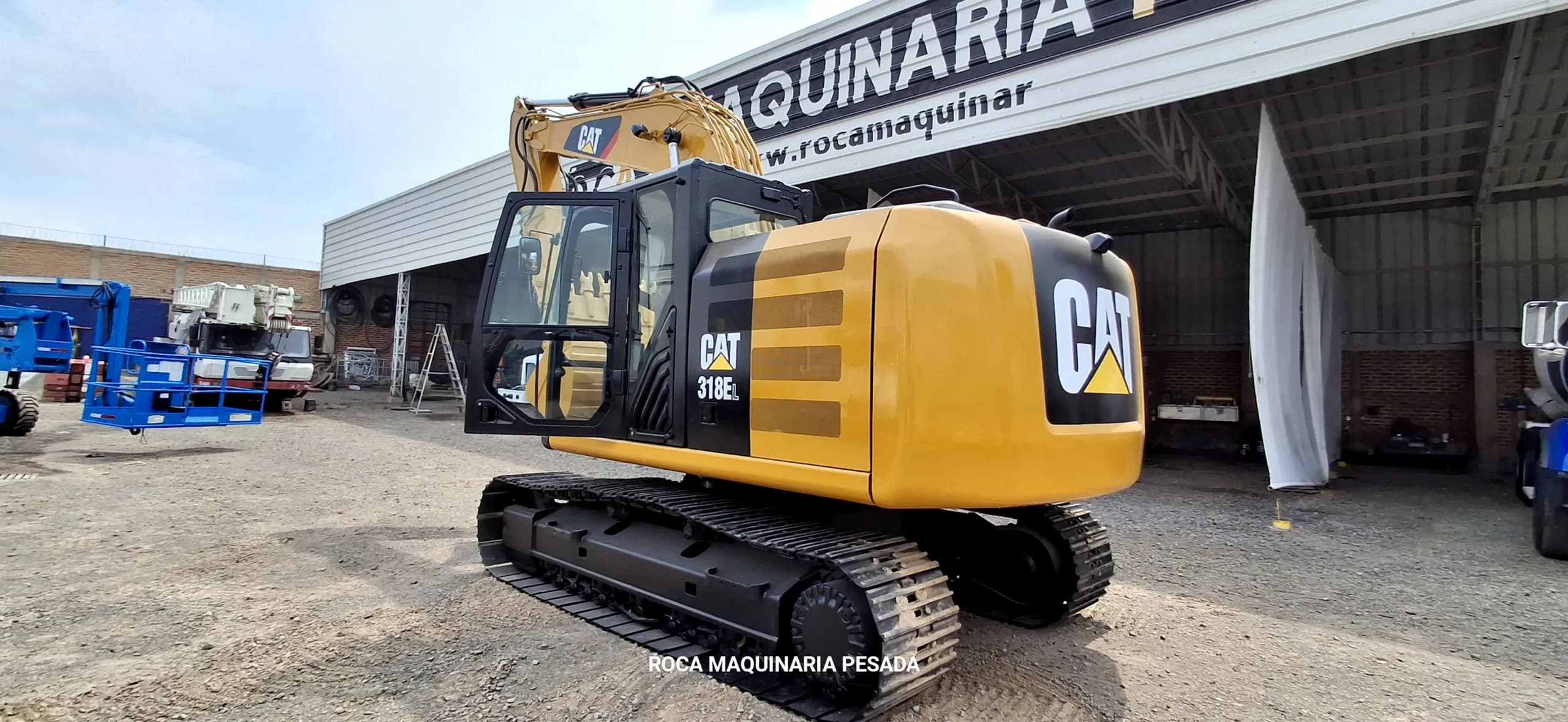 Excavadora Caterpillar 318E 6