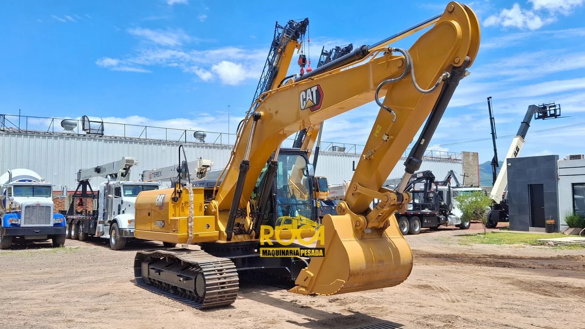 excavadora caterpillar